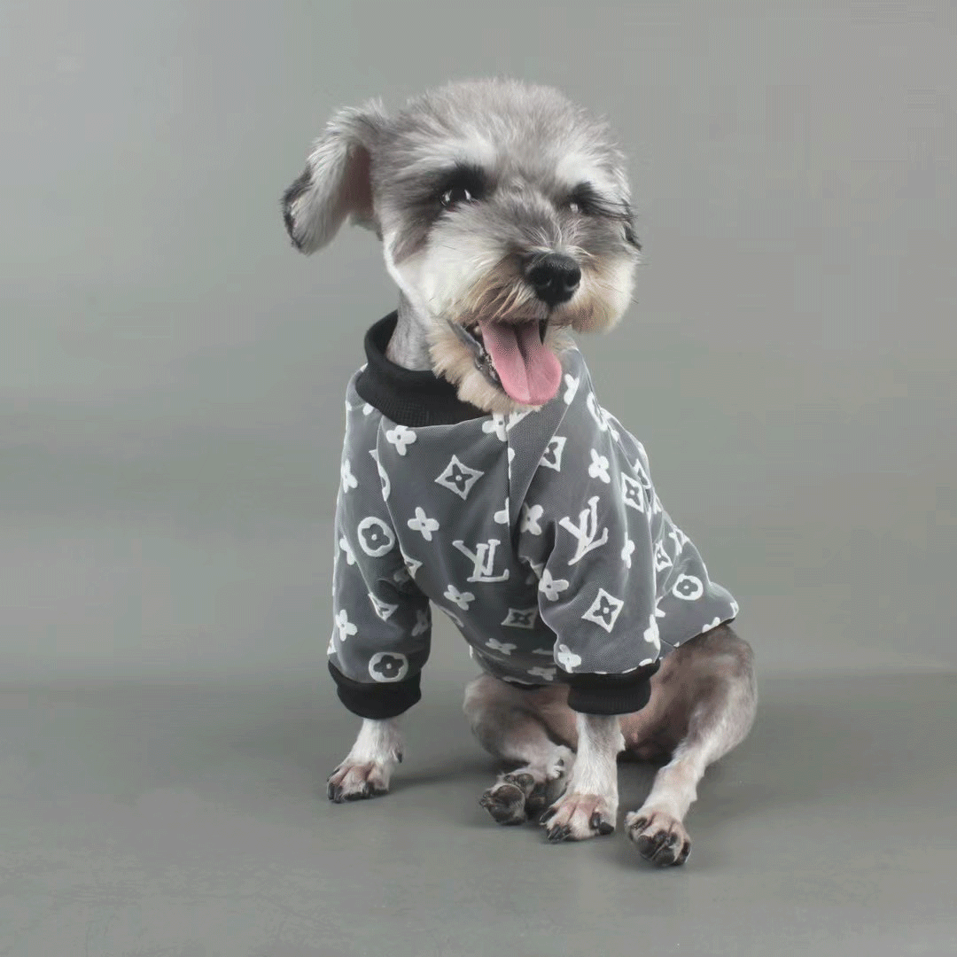 

Dog Apparel Clothes Spring Autumn Sweaters Fleece Small Pet supply Cartoon Cotton Clothing Puppy Jumpsuit Outfit, Customize