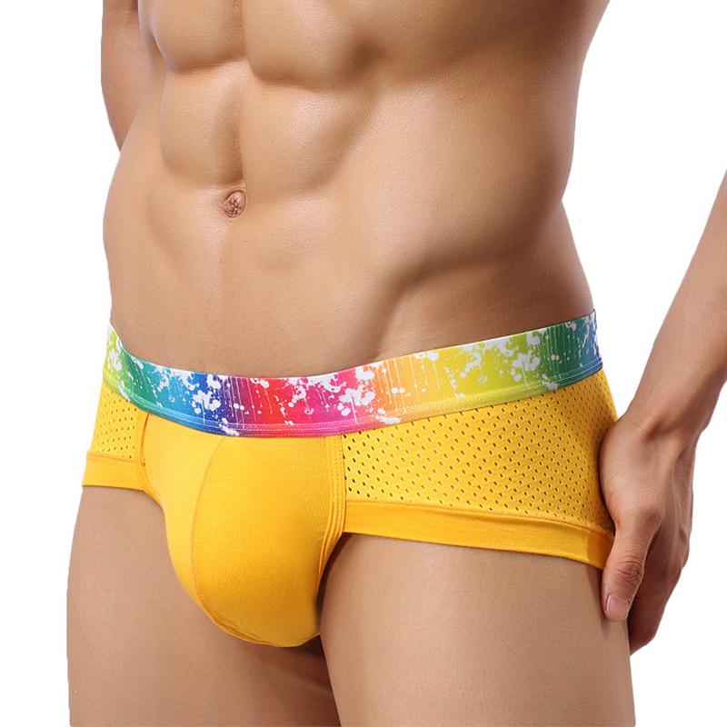 

Swimwear Men Swimsuit Sexy Swimming Trunks Sunga Mens Swim Briefs Beach Shorts Mayo Sungas De Praia Homens #A One-Piece Suits