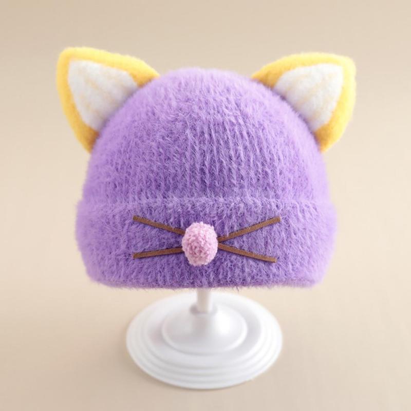 

Caps & Hats Excellent Toddler Hat Adorable Appearance Comfortable To Wear 7 Colors Breathable Baby Girls Boys Beanies, Yellow