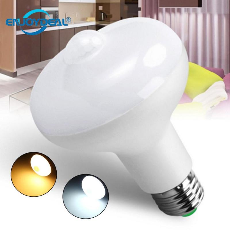 

PIR Motion Sensor LED Lamp Light 9W R80 Induction Globe Floodlight Bulb For Home Spotlight,Corridor, Balcony Bulbs