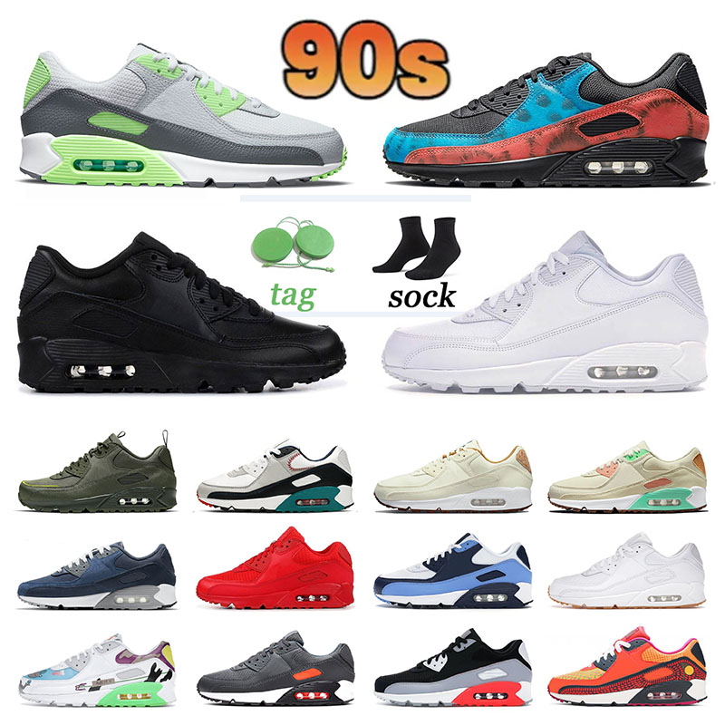 

90s Designer Mens Womens 2022 Running Shoes Off Cushions Bacon Triple Black White Surplus Desert Camo Trainers Athletic Airmax UNC Trail Team Gold Sports Sneakers, 36-46 red camo