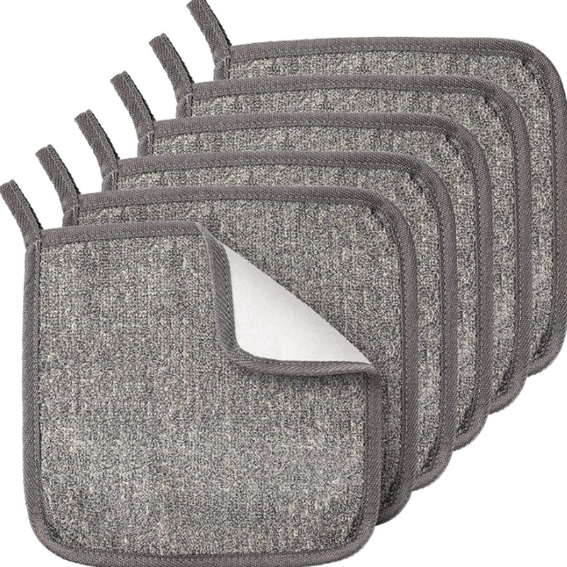 

Exfoliating Face and Body Wash Cloths Bamboo Washcloth Towel Bath brushes