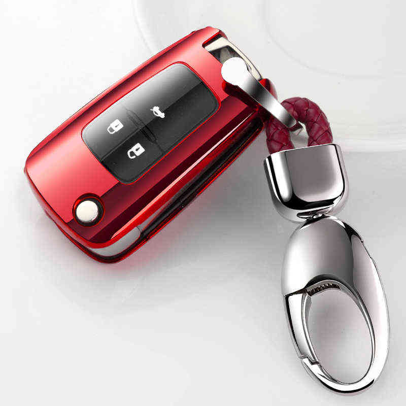 

Beautiful New Soft TPU Car Key Case Full Cover For Buick Chevrolet Cruze Opel Vauxhall Mokka Encore Auto Key Shell Accessories