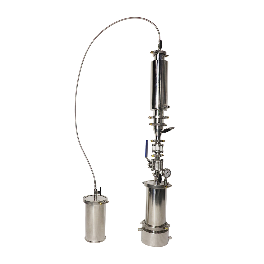 ZOIBKD Laboratory supplies BHO High Pressure Stainless Steel Extraction Equipment Closed Loop Extractor Plant Essential Oil-image-604493449