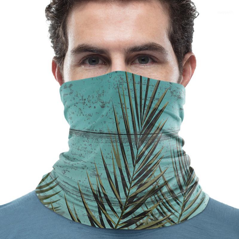 

Scarves Green Leaf Vintage Wood Grain Multipurpose Scarf Mens Ladies Rectangular Custom Neck Gaiter Magic