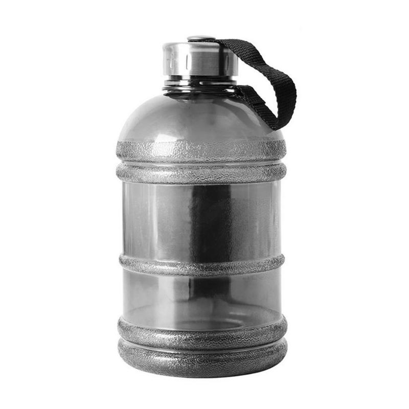

Water Bottles & Cages Large Capcity Bottle 1.5L Shaker With Handle Outdoor Fitness Running Gym Training Plastic Sports