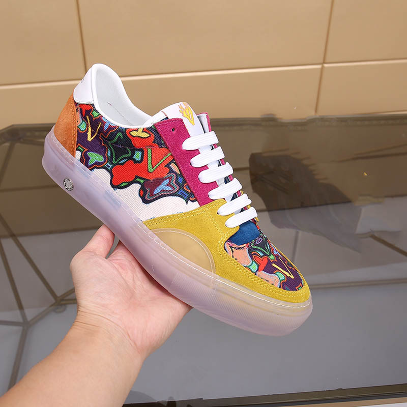 

mens shoes fashion ollie sneakers latest Paris style Brand men shoe luxury Size 38-45 model RZ1026