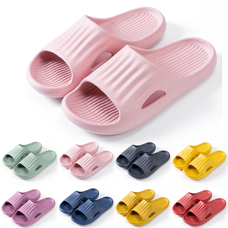 

Exquisite Non-Brand mens women slippers shoes red Lemon yellow green pink purple blue men slipper bathroom wading shoe, Item #1