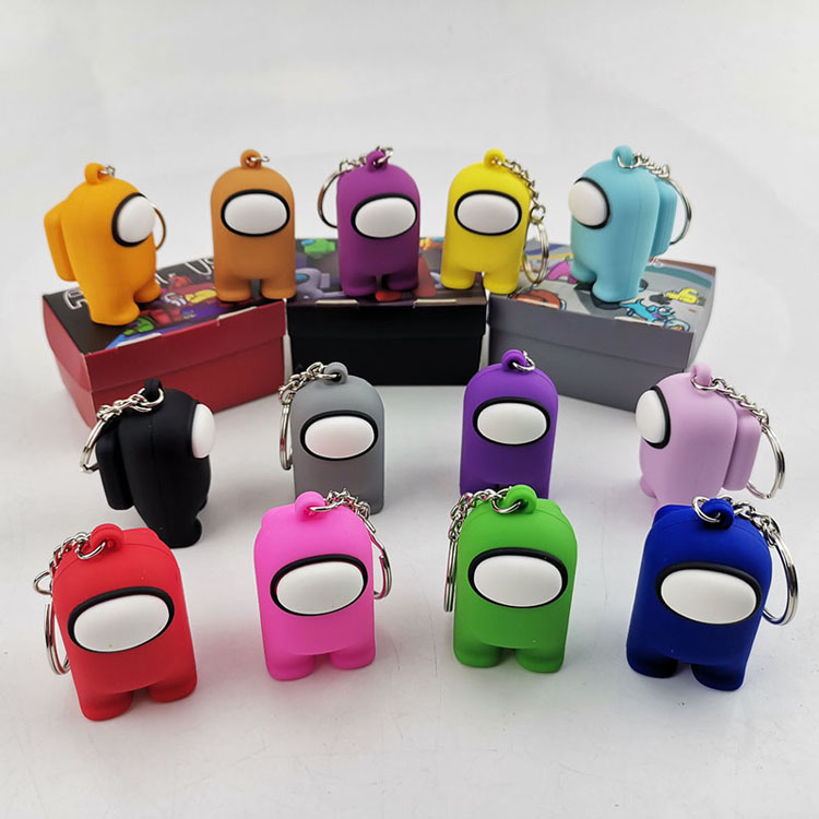 

Among us Keychains Pendant Key Rings Phone Straps