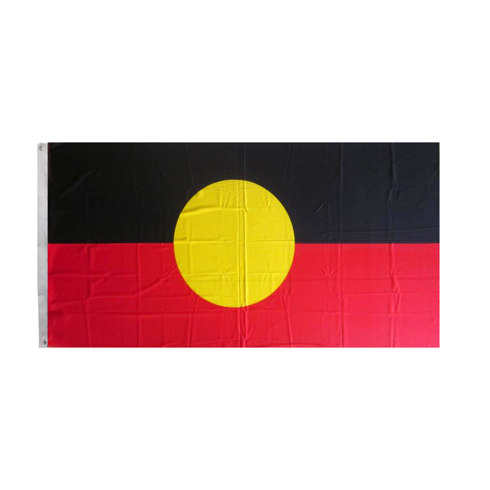 

JOHNIN 3x5Fts Australia Aboriginal FlagAustralian 100% Polyester