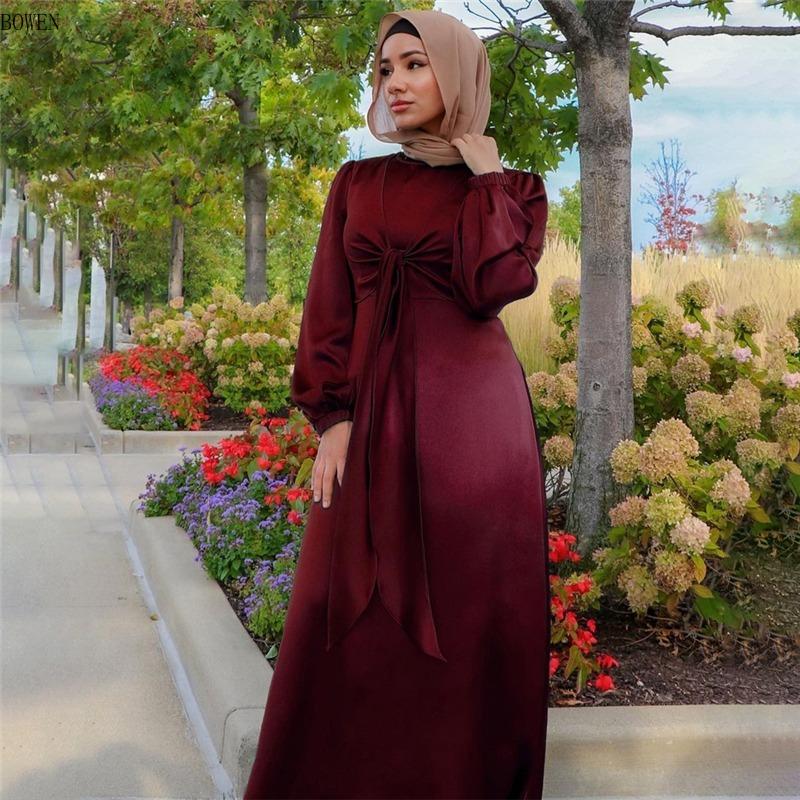 

Ethnic Clothing Muslim Prayer Dress Women Abaya Malaysia Dubai Turkey Evening Gowns Long Sleeve Kimono Eid Mubarak Pakistani Djellaba Femme