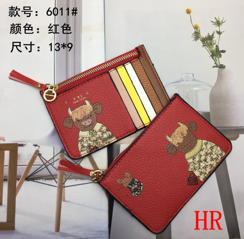 

Top Quality Key Wallets New Card Holders Designer Fashion Womens Key Ring Credit Card Holder Coin Purses Luxury Mini Wallet Bag, Brown;gray