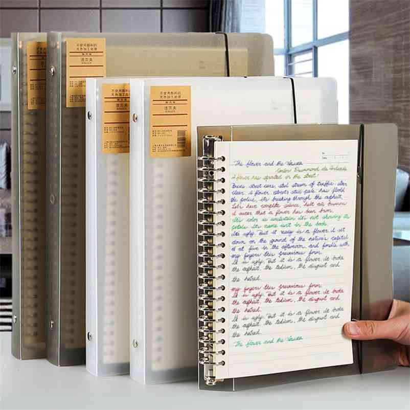 

A4/A5 Loose Leaf notebook Refillable 4 Inners optional sketchbook Diary agenda Planner Office School Supplies Stationery 210611