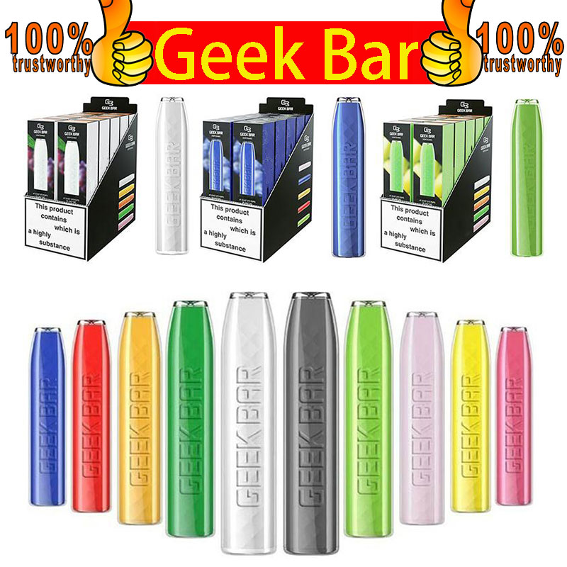 

E cigarettes geek bar Disposable Vape pens Pods Device 575 puffs Pre-filled Kit E-cigarettes