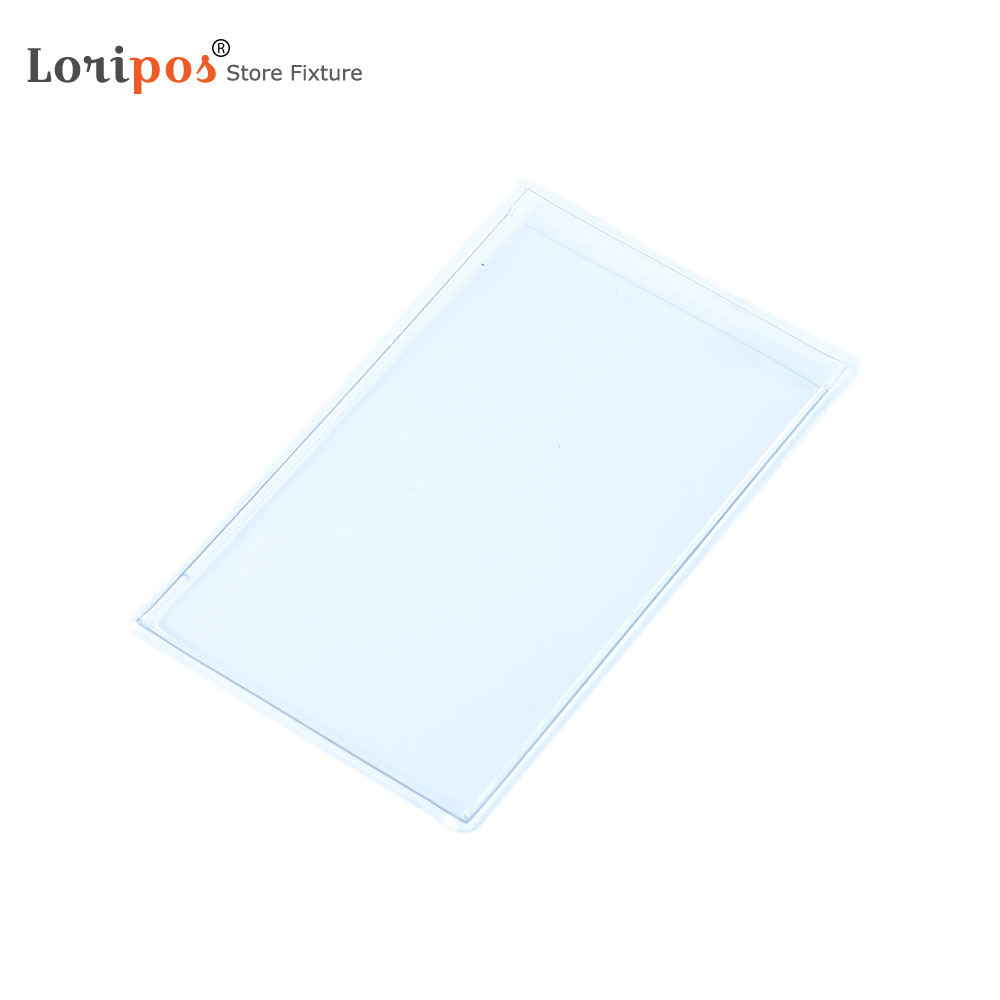 Transparent PVC Soft Rubber Price Sheet Display Pocket Protective Sleeve Label Holder Price Tag Card Sign Frame Paper Tag Talker-image-754180458