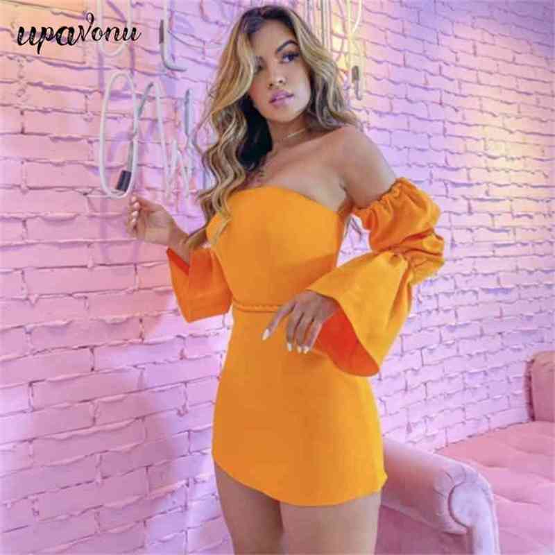 

Free Summer Bandage Dress Celebrity Club Evening Party Vestidos Card Shoulder Long Sleeve Bodycon Sexy Dresses 210524, Black