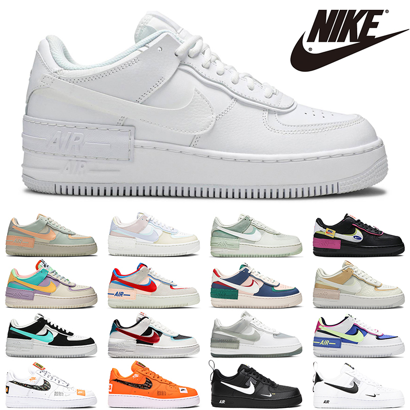 

Nike Air Force 1 Utility White men women running shoes Pale Ivory Cotton Candy Mystic Navy mens trainer sneakers, #3 utility black 36-45