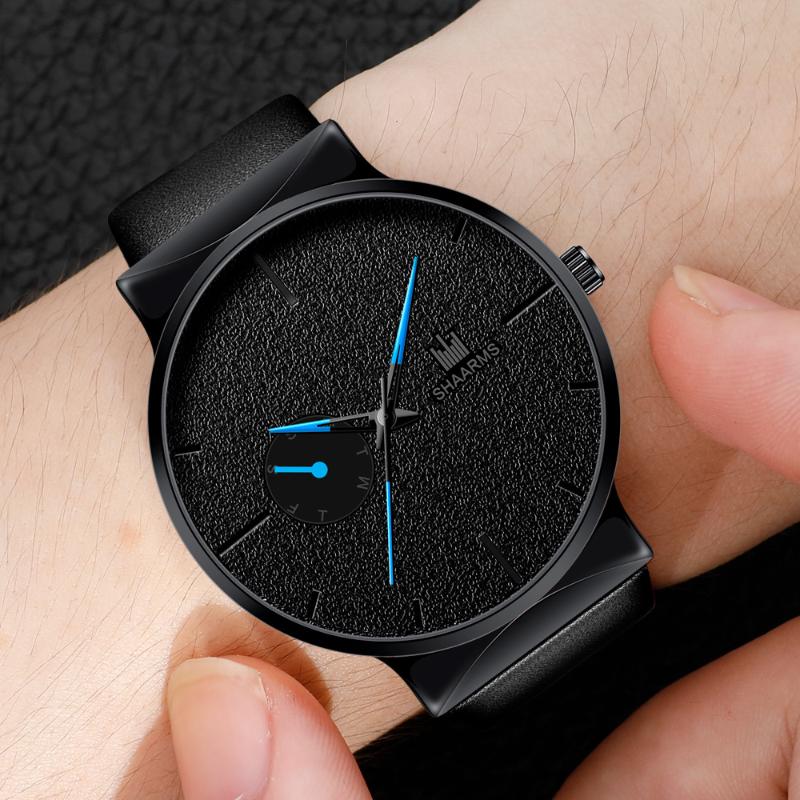 Wristwatches Mens Sports Watches Top Casual Waterproof Sport Watch Quartz Leather Men Relogio Masculino Reloj Hombre-image-700170272