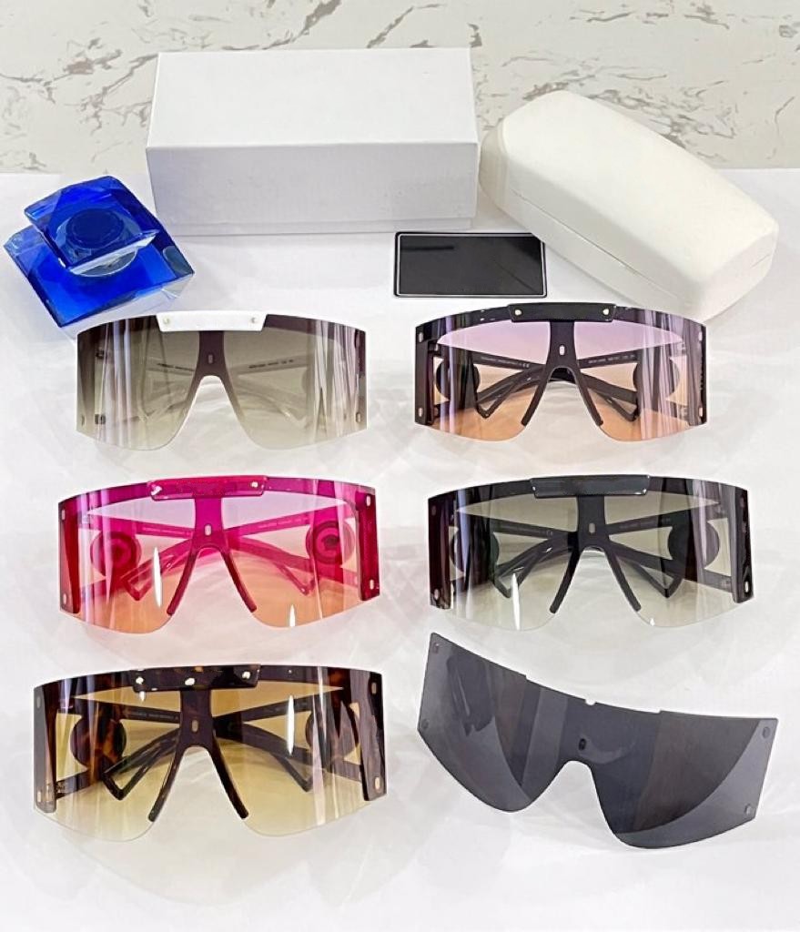 

Men Sunglasses for women Latest selling fashion 4393 sun glasses mens sunglass Gafas de sol top quality glass UV400 lens with box, White;black