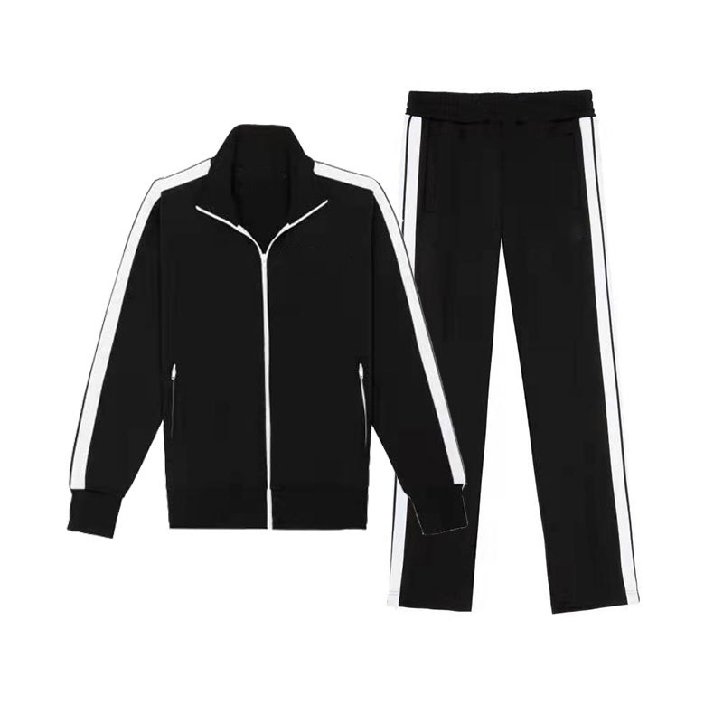 

Sport Men's Tracksuits Wide-waisted Simple Plain Zipper Active Running running long sleeve regular clothing famous designer Ankle Length Pocket Man Clothing letter