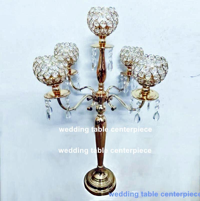 

Party Decoration Est Wedding Props Crystal Cake Stand Table Centerpieces Flower Vase Display Sign Area Road Lea