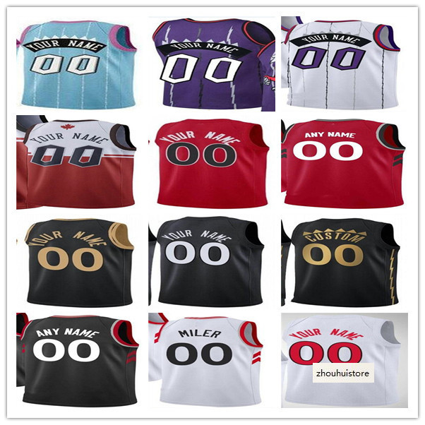 

Screen Print Basketball Norman Powell Jerseys Vince Carter Tracy McGrady Jeremy Lin Rondae Hollis-Jefferson Matt Thomas Men Women Kids, As picture