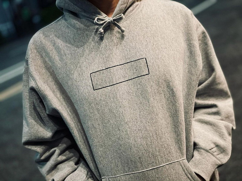

21ss America Fashion Autumn Winter Chalk Logo Collaborate Hoodie Skateboard Fleece Warm Hooded Sweatshirt, Pink hoodie