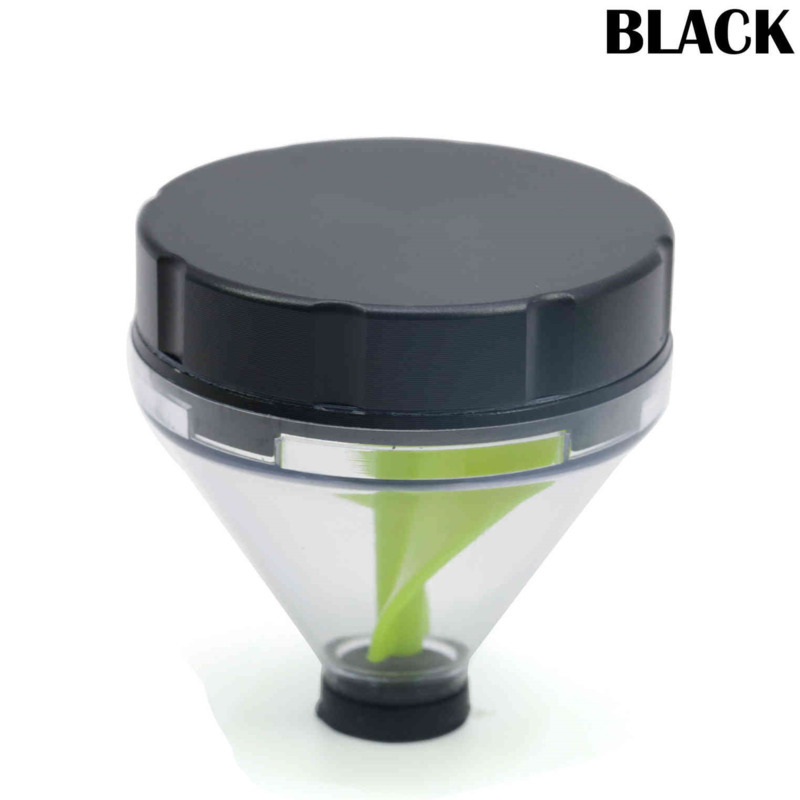 

Herb grinder multicolor zinc alloy diameter 50mm funnel shape cigarette mill smoking accessaries