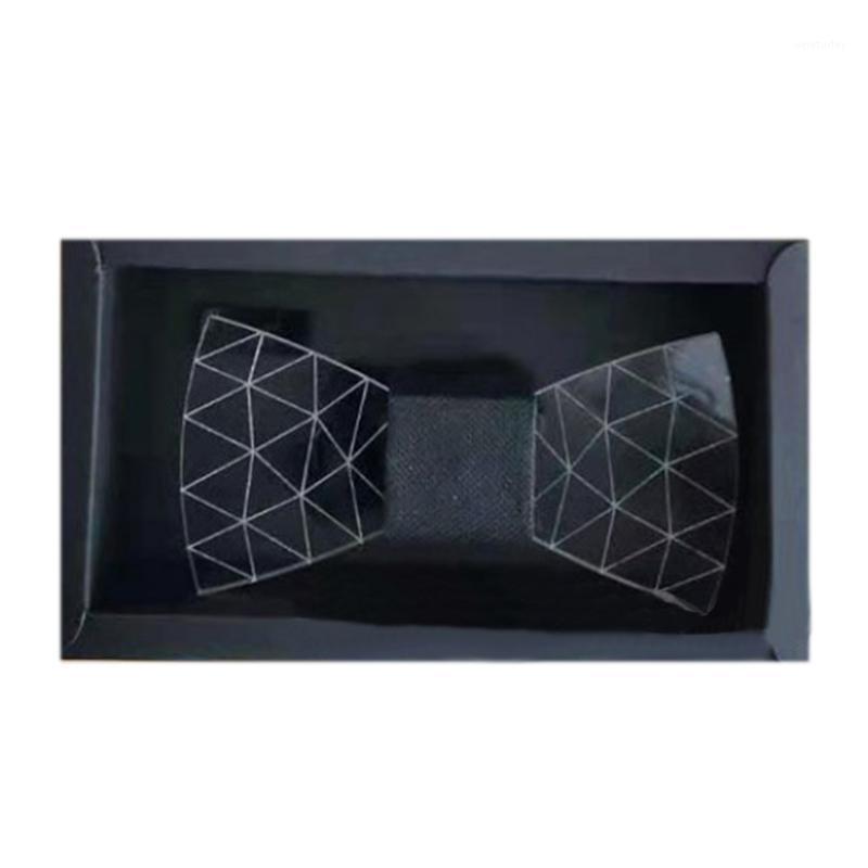 

Party Decoration Colorful LED Lighted Acrylic Bow Tie Colors Changing Flashing Glowing Luminous Neck Halloween Cosplay Costume Props