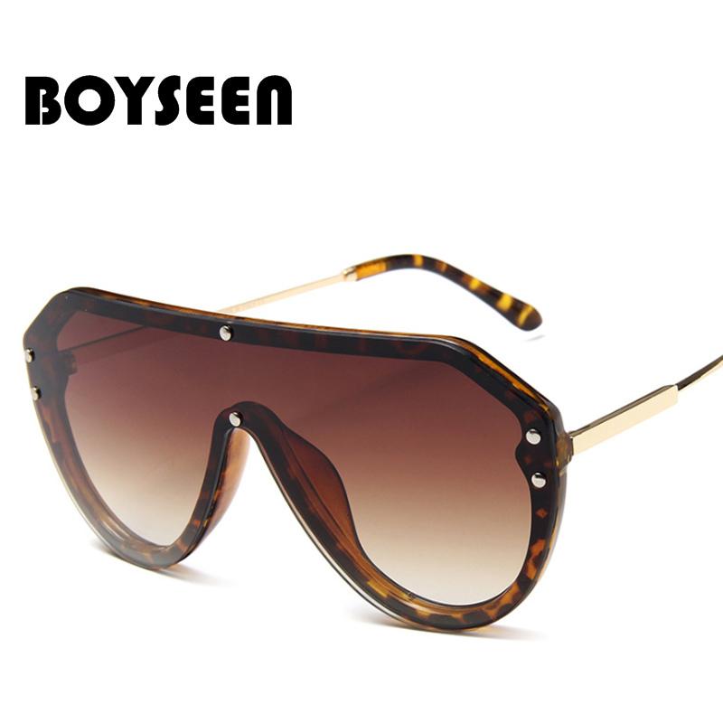 

Trendy One-Piece Big Frame Sunglasses Fashion Retro Night Vision Unisex 2130