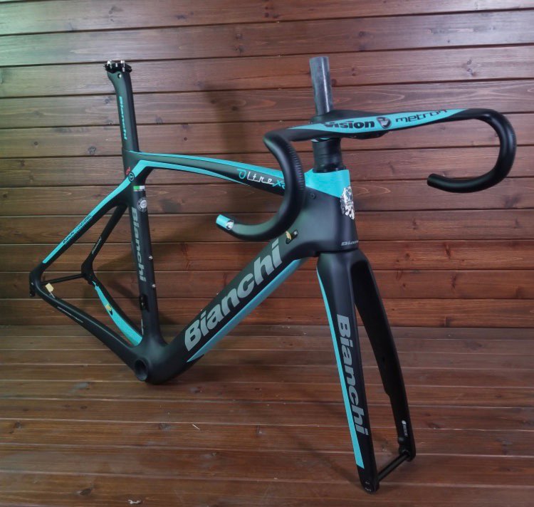 

more color Bianchi OLTRE XR4 Carbon Frame with handlebar Road Bike Frames Bicycle Frame set size 50cm 53cm 55cm 57cm