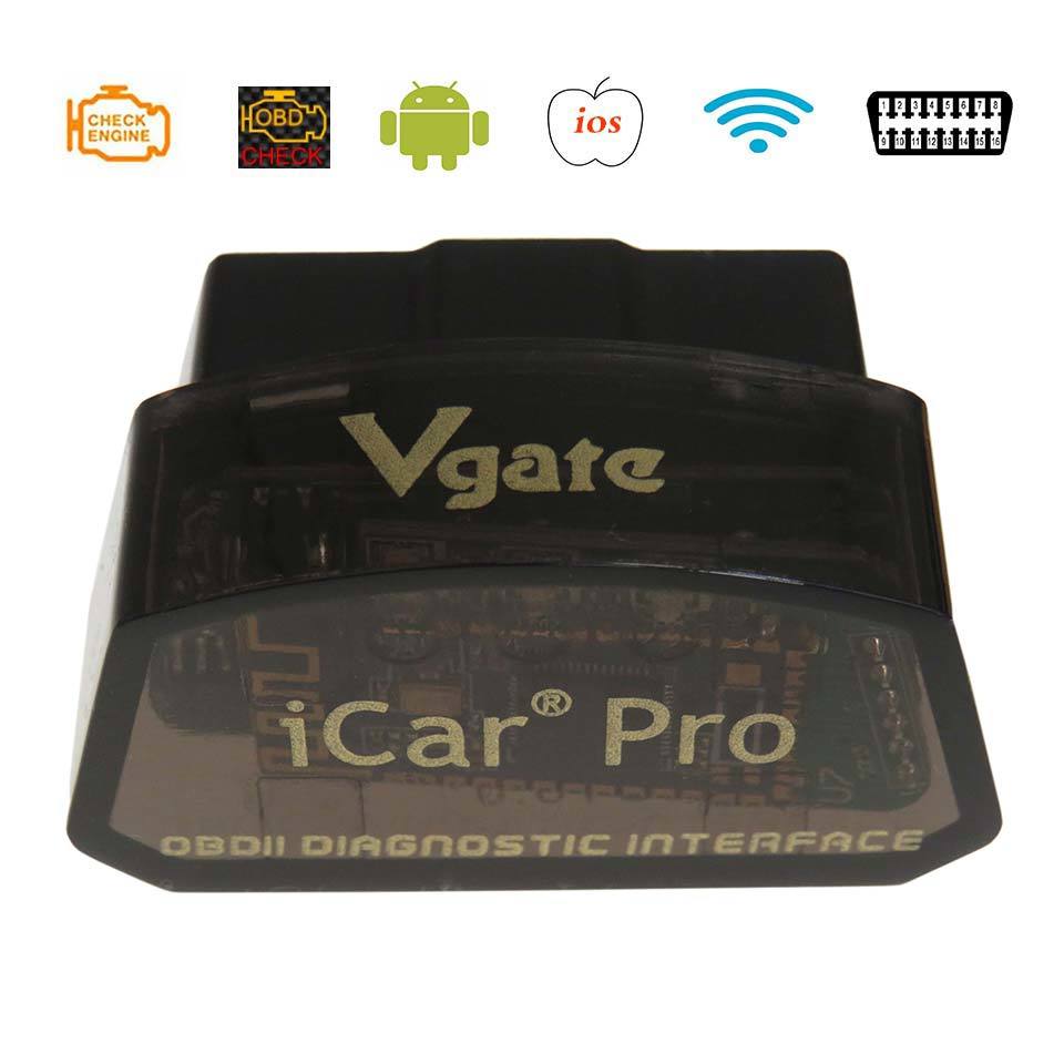 Vgate iCar Pro WiFi OBD2 ELM327 Car Diagnostic-Tools For Android/iOS iCar Pro Wi Fi ELM 327 OBD 2 Code Reader Diagnostic Scanner-image-747071204