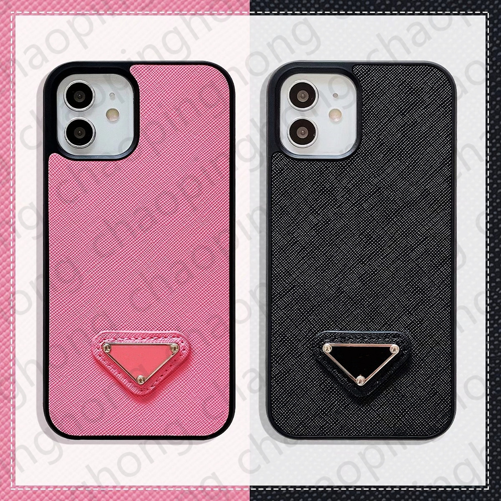 

Fashion Designer Phone Cases for iPhone 13pro 13promax i 13 12 11 Pro Max 11pro XR XS 7 8 Plus Samsung S10 S20P S21 Note20 ultra NOTE 10 Luxury PU Leather Protection Cover, Black