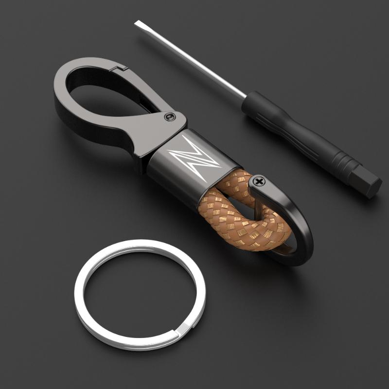 

Keychains Metal Keychain Motorcycle Accessories Suitable For KAWASA NINJA Z, Silver