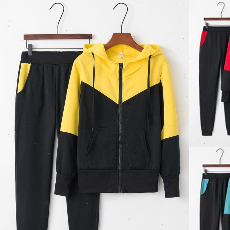 

tracksuit womens tracksuits women 2 piece set sweat suit usual solid color zipper long sleeve hoodie sweatshirt 3, Gray