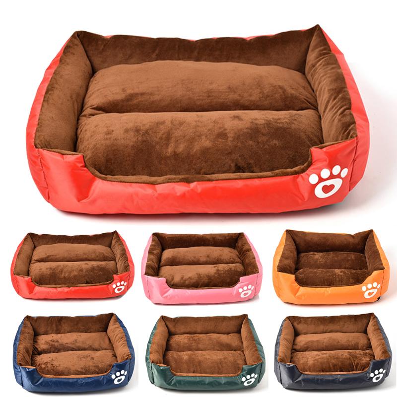 

Small Large Dog Cat Pet Sleeping House S/M/L Puppy Cushion Pads Waterproof Pets Soft Bed Nest Blankets Kennels & Pens