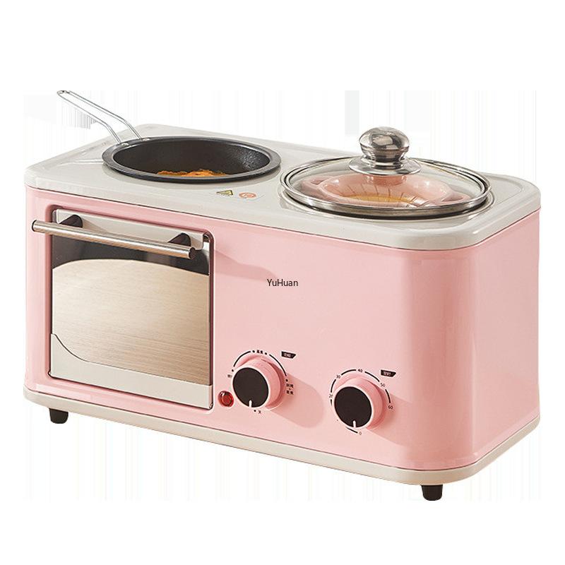 

Household Multifunctional Breakfast Maker Automatic Electric Oven Toaster Kitchen Appliances Machine Skillets