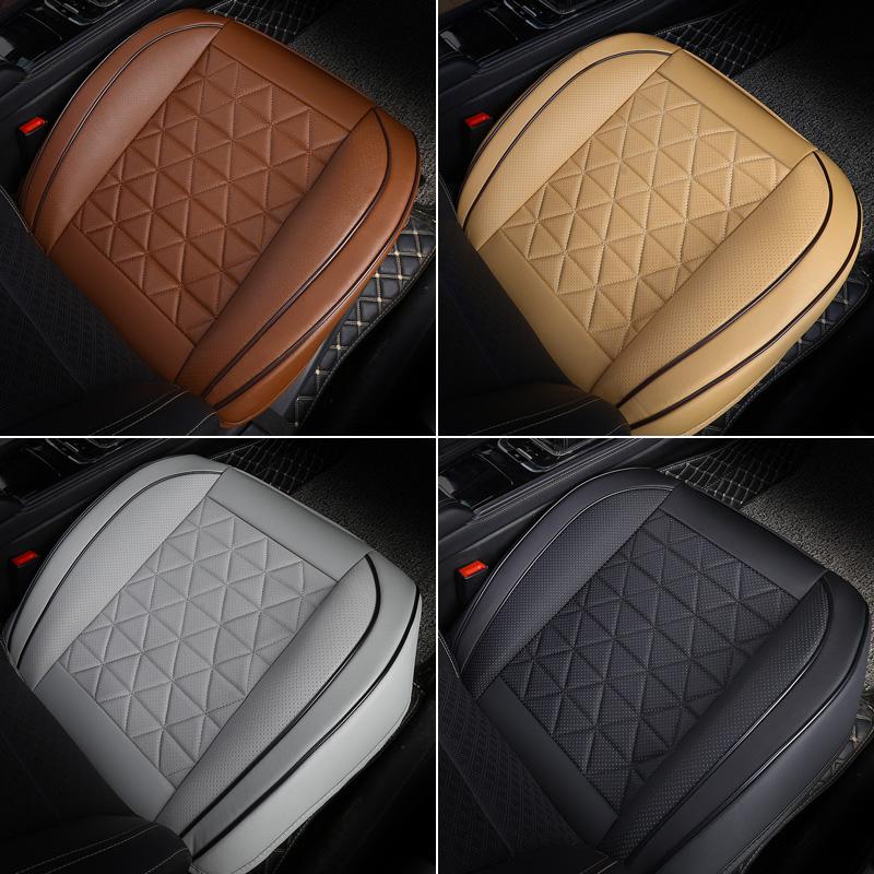 

Car Seat Covers Front Cover PU Leather Cars Cushion Automobiles Protector Universal Chair Pad Mat Auto Accessories