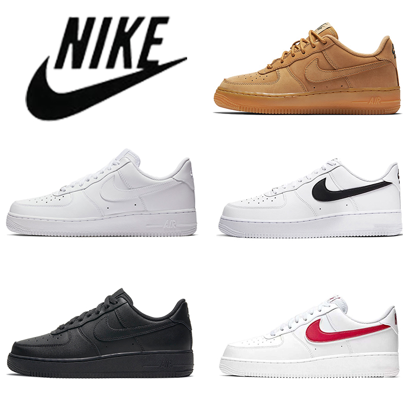 

air force Dunk 1 low dunks mens running shoes Triple white Classic og black red wheat men women ladies platform shoe fahison 1s womens trainers jogging sports sneakers, Color#1