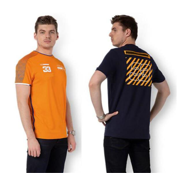 

F1 team Verstappen series T-shirt racing suit short-sleeved polyester quick-drying can be customized for men and women summer