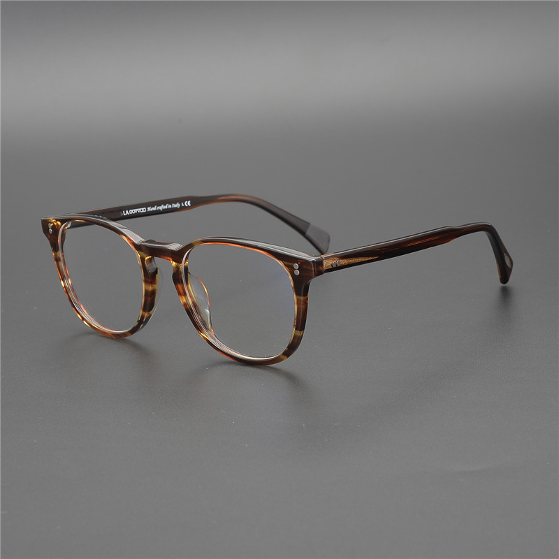 

OV5298 Myopia Reading Glass Frame Men/Women Finley Esq. Retro Eyeglasses frame oculos de grau feminino Round Optical Glass 210323