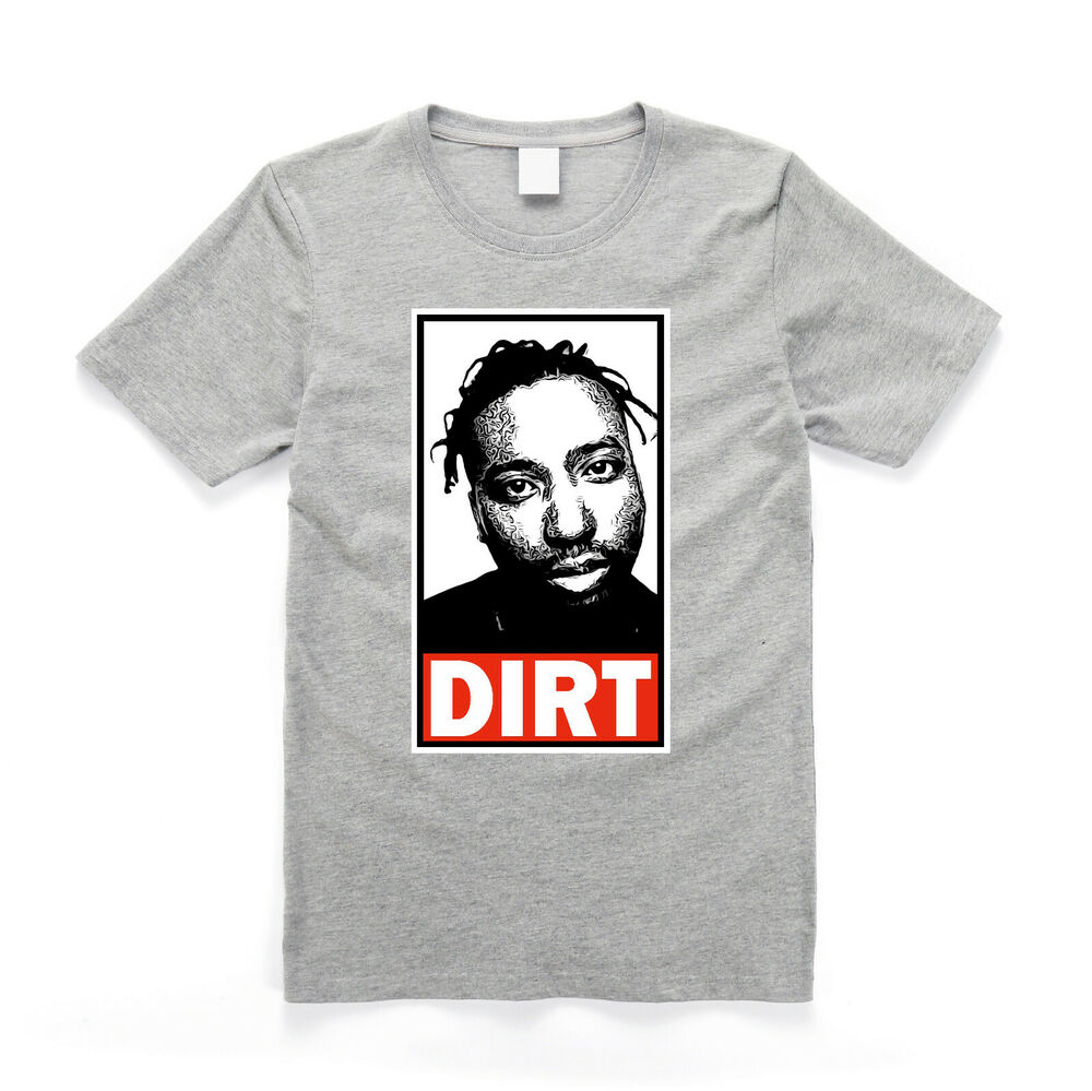 

ODB 'DIRT' Wu-Tang Clan Icon Hip Hop T Shirt Grey, Mainly pictures