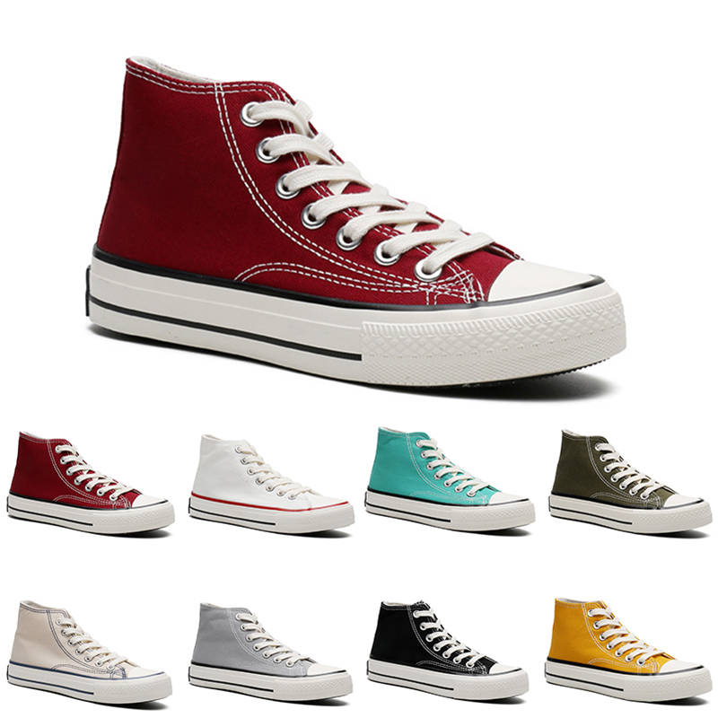 

Cheaper Casuals canvas shoe men women platform casual trainer outdoor mens womens fashion run sport sneaker styles 36-44, #4