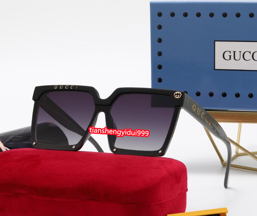 

113 GGHOT 2021 Designer Square Sunglasses Men Women Vintage Shades Driving Polarized Male Sun Glasses Fashion Metal Plank Eyewear