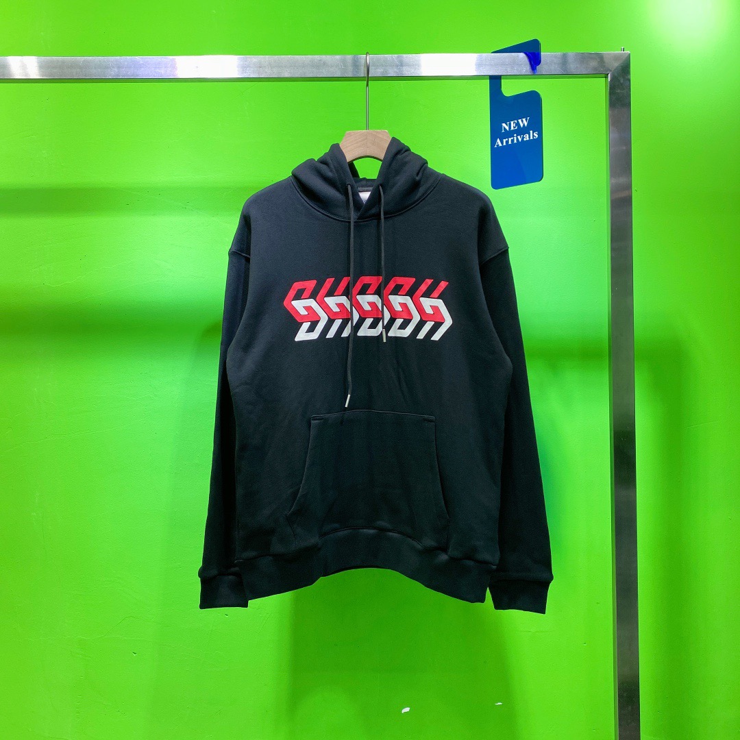 

New AOP jacquard letter knitted sweater in autumn / winter 2022acquard knitting machine e Custom jnlarged detail crew neck cotton rdE3s, Black