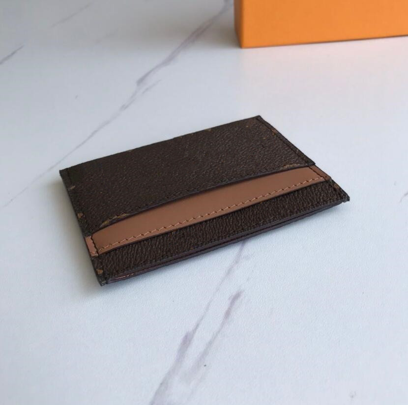 

Fashion Letter Plaid Mens Card Holders Business Casual Multi-Card Position Men Wallets Purses Luxury Designer Female Mini Clutch Bags Women Coin Purse, Brown plaid