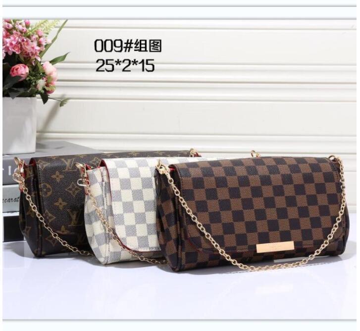 

02 LV LOUIS BAG VITTON FAVORITE Chain Crossbody Messenger Designer Handbags Purses Women Wallets leather Shoulder Bag