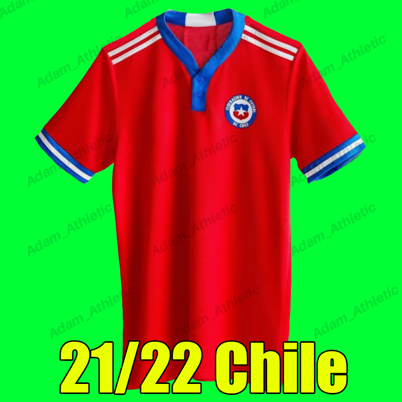 

Chile soccer jerseys 2021/22 world cup national team shirt ALEXIS CH.ARANGUIZ VIDAL football shirts MARIPAN MEDEL VARGAS jersey MORALES MENESES Camiseta de Chileno, 21-22 home
