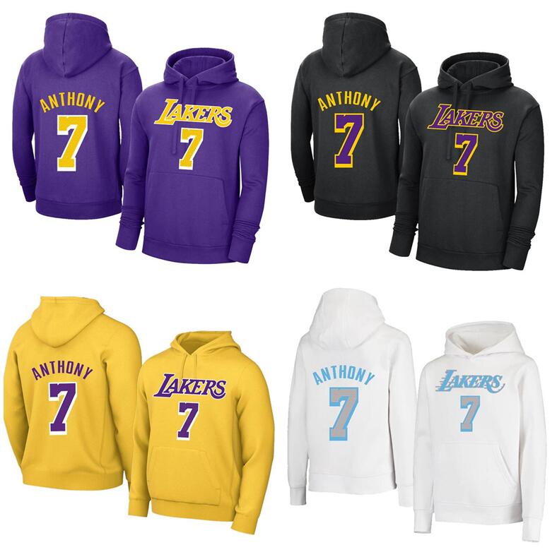 

Men Basketball Hoodie 7 Anthony Locker Room Pullover Outdoor Hoodies