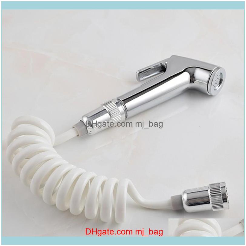 

Faucets, Showers As Home & Gardenhandheld Portable Diaper Bidet Toilet Shattaf Sprayer Bathroom Shower Head Nozzle With Telephone Hose Fauce